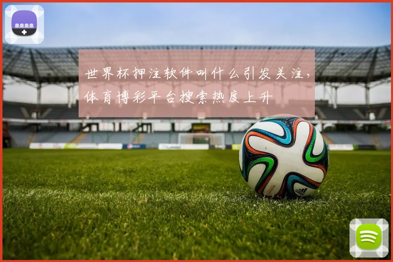 世界杯押注软件叫什么引发关注，体育博彩平台搜索热度上升