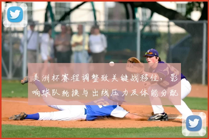 美洲杯赛程调整致关键战移位,影响球队轮换与出线压力及体能分配