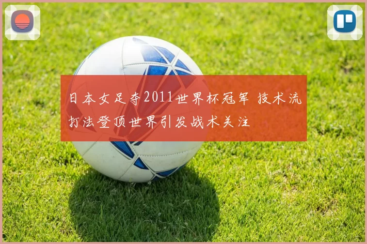 日本女足夺2011世界杯冠军 技术流打法登顶世界引发战术关注